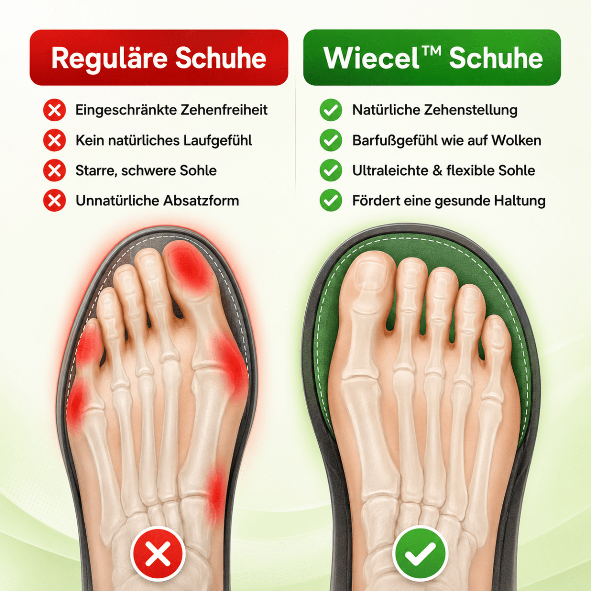 Wiecel™ Atmungsaktive und bequeme Barfußschuhe für den Alltag Barfußschuhe