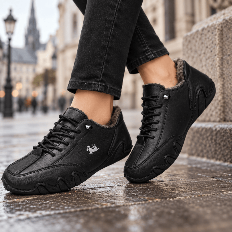 Wiecel™ Ultra-bequeme, wasserabweisende Winterbarfußschuhe mit Innenfutter Barfußschuhe