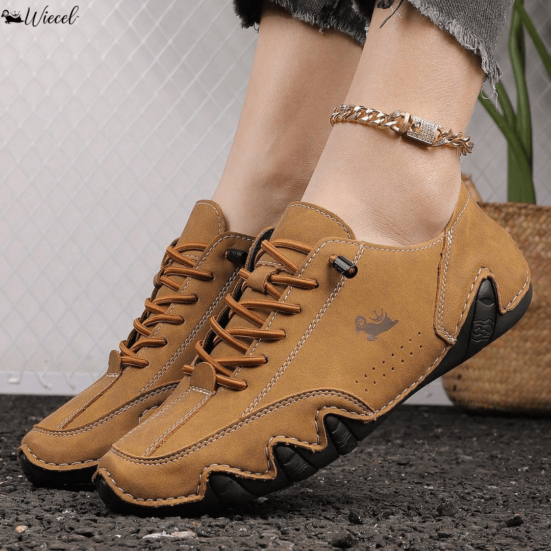 Wiecel™ - Ultra - bequemer Barfußschuhe aus Leder Barfußschuhe