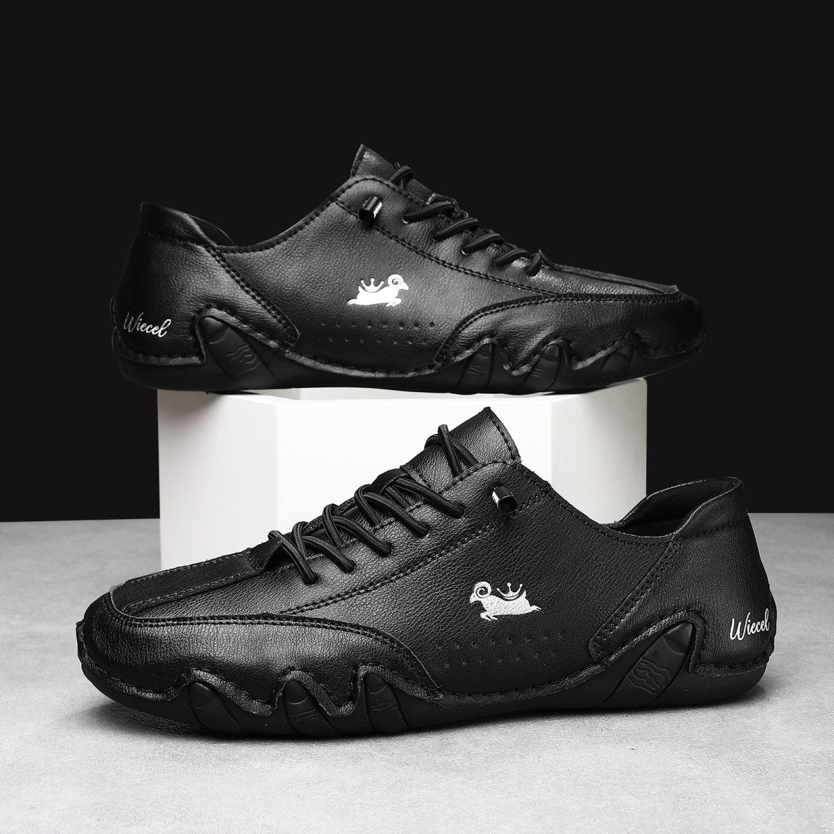 Wiecel™ - Ultra - bequemer Barfußschuhe aus Leder Barfußschuhe