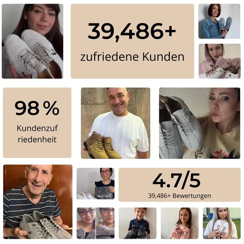 Wiecel™ - Ultra - bequemer Barfußschuhe aus Leder (Unisex) Schuhe