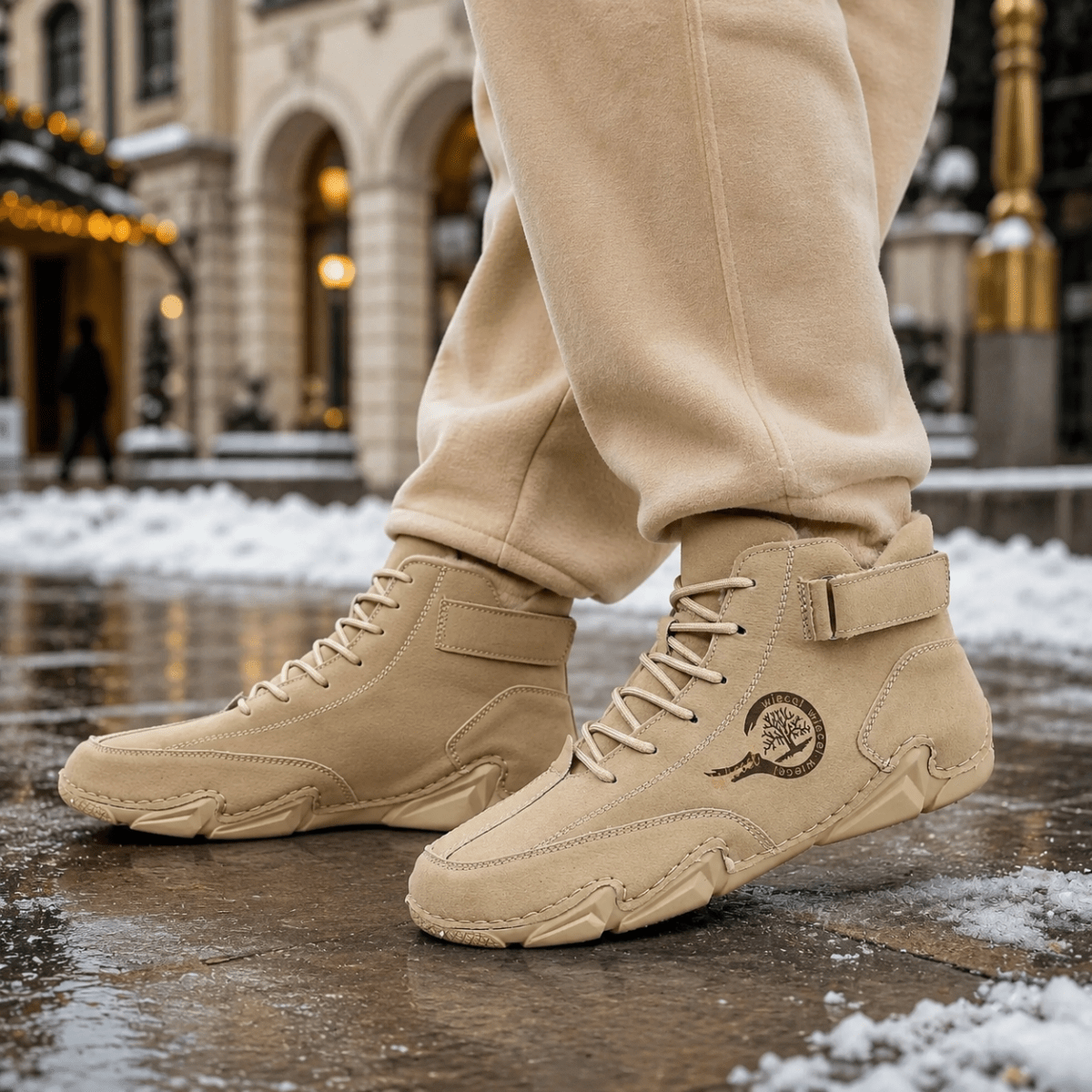 Wiecel™ - Wasserdichte Barfußschuhe aus Leder Barfußschuhe