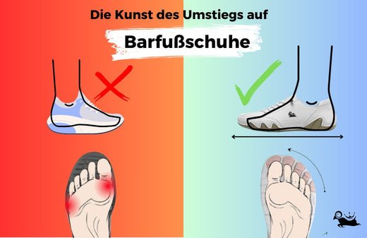 Die Kunst der Umstellung auf Barfußschuhe - Wiecel™ Barfußschuhe