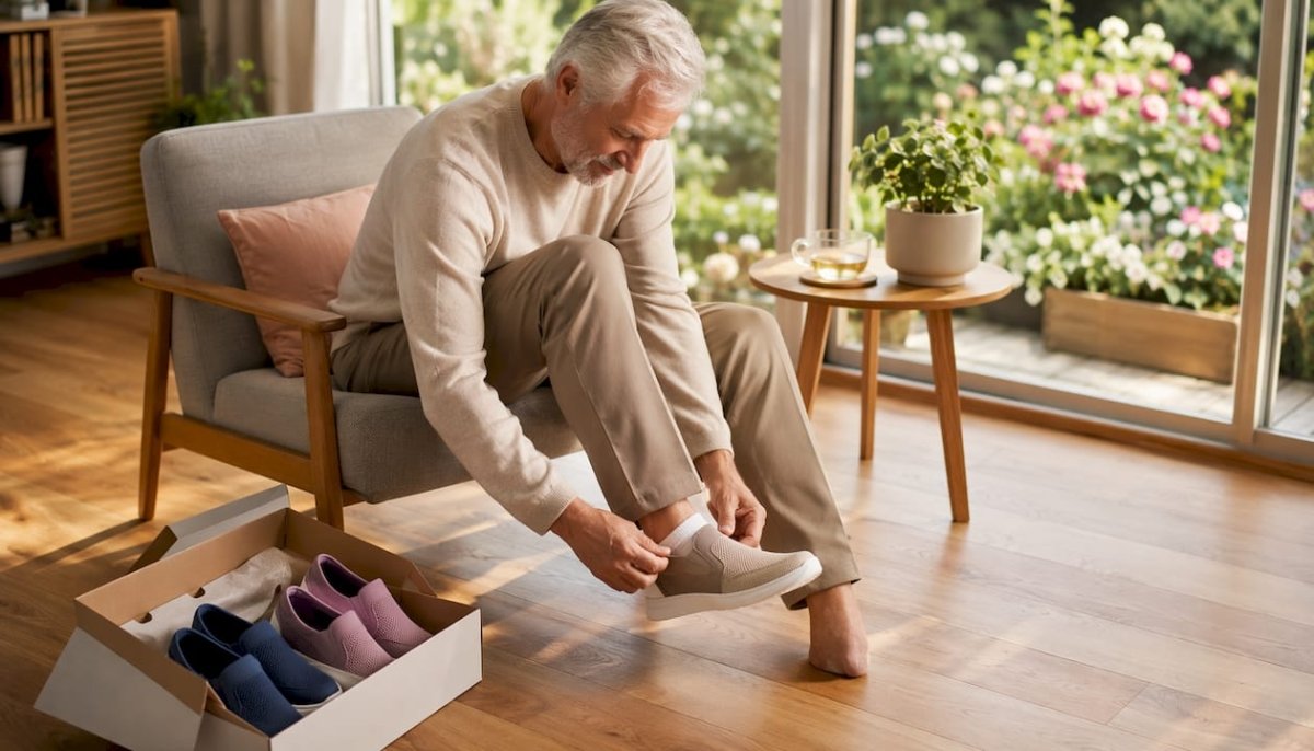Fußödeme und Schuhe: Einfluss verstehen und lindern - Wiecel™ Barfußschuhe
