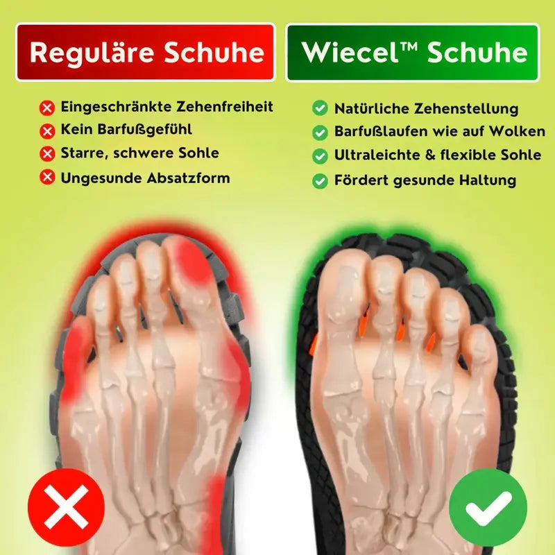 Wiecel™ Ultra-bequemer Barfußschuhe in neue Farben