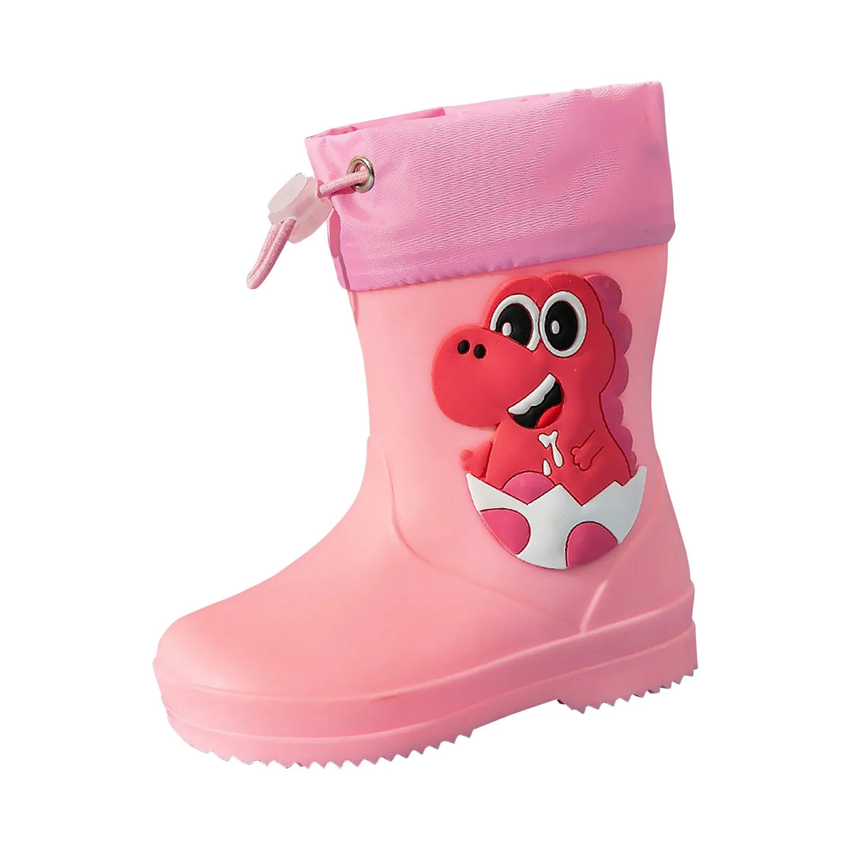 Pitsch Kinder Gummistiefel Rosa Dino