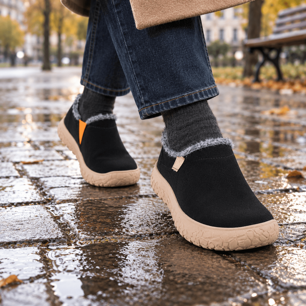 Flauma – Gefütterte Winter-Barfußschuhe für Damen Barfußschuhe