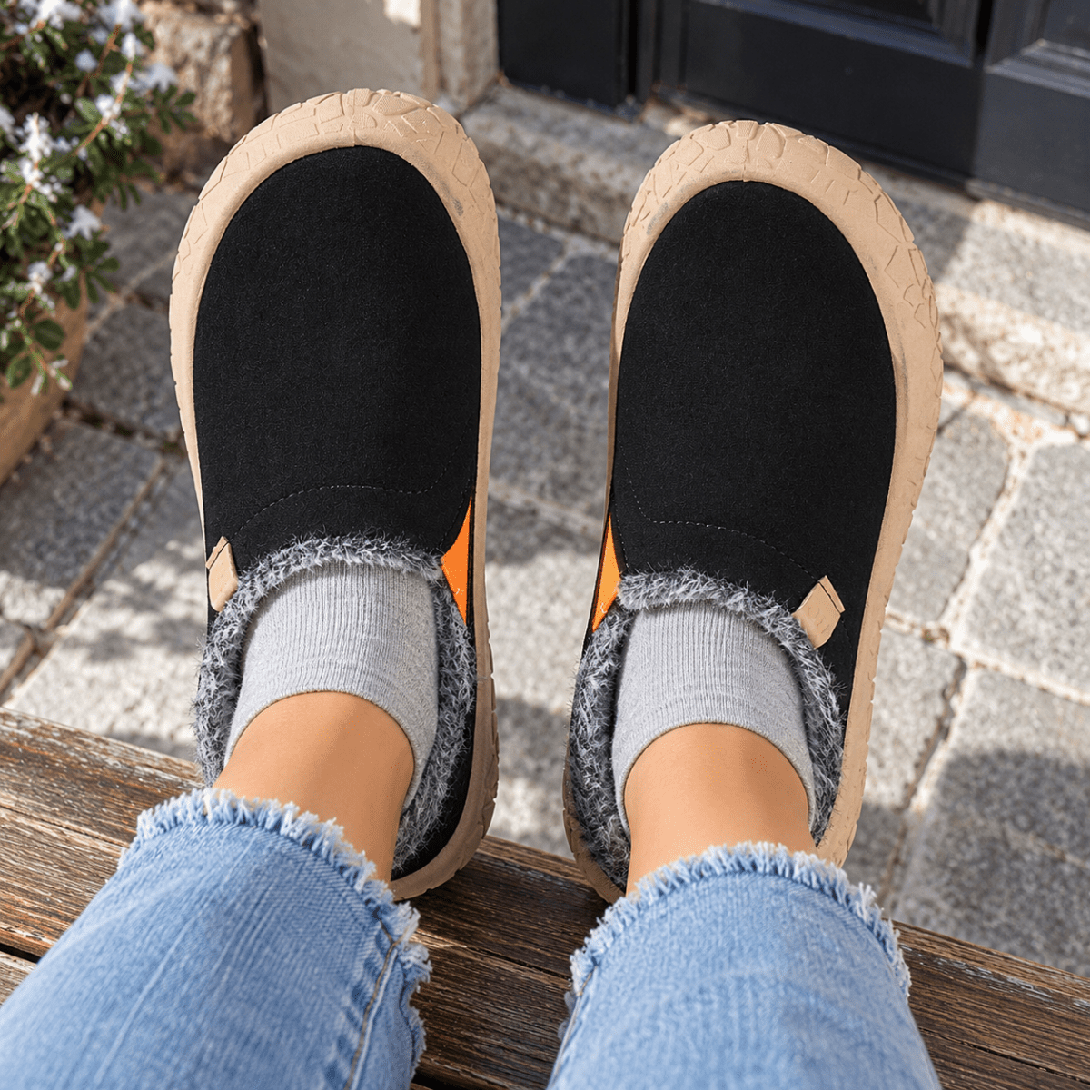 Flauma – Gefütterte Winter-Barfußschuhe für Damen Barfußschuhe