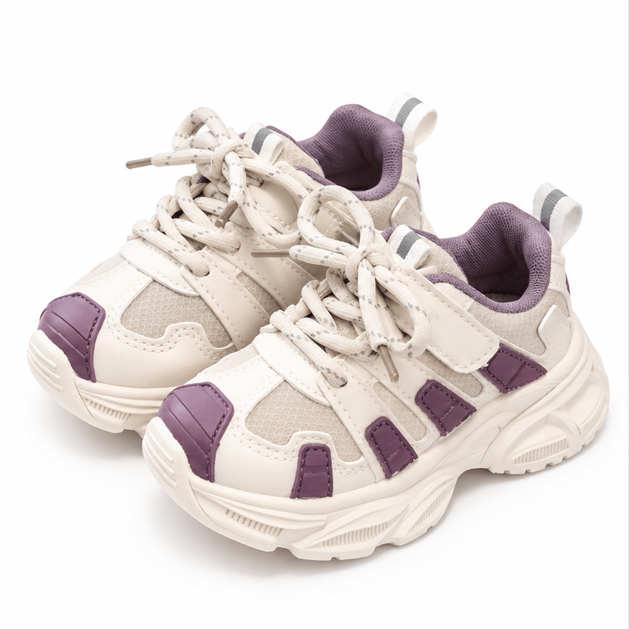 Kiko – Orthopädische Kinder Sneaker atmungsaktiv – Leichte Kinderschuhe mit Klettverschluss & rutschfester Sohle Kinderschuhe