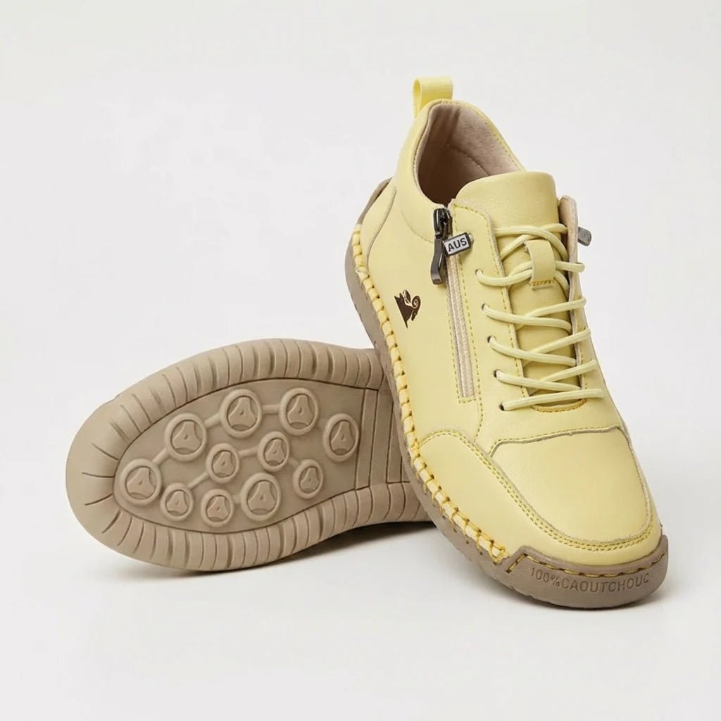 Mira - Komfortable orthopädische Barfuß-Sneakers + Reißverschluss Barfußschuhe