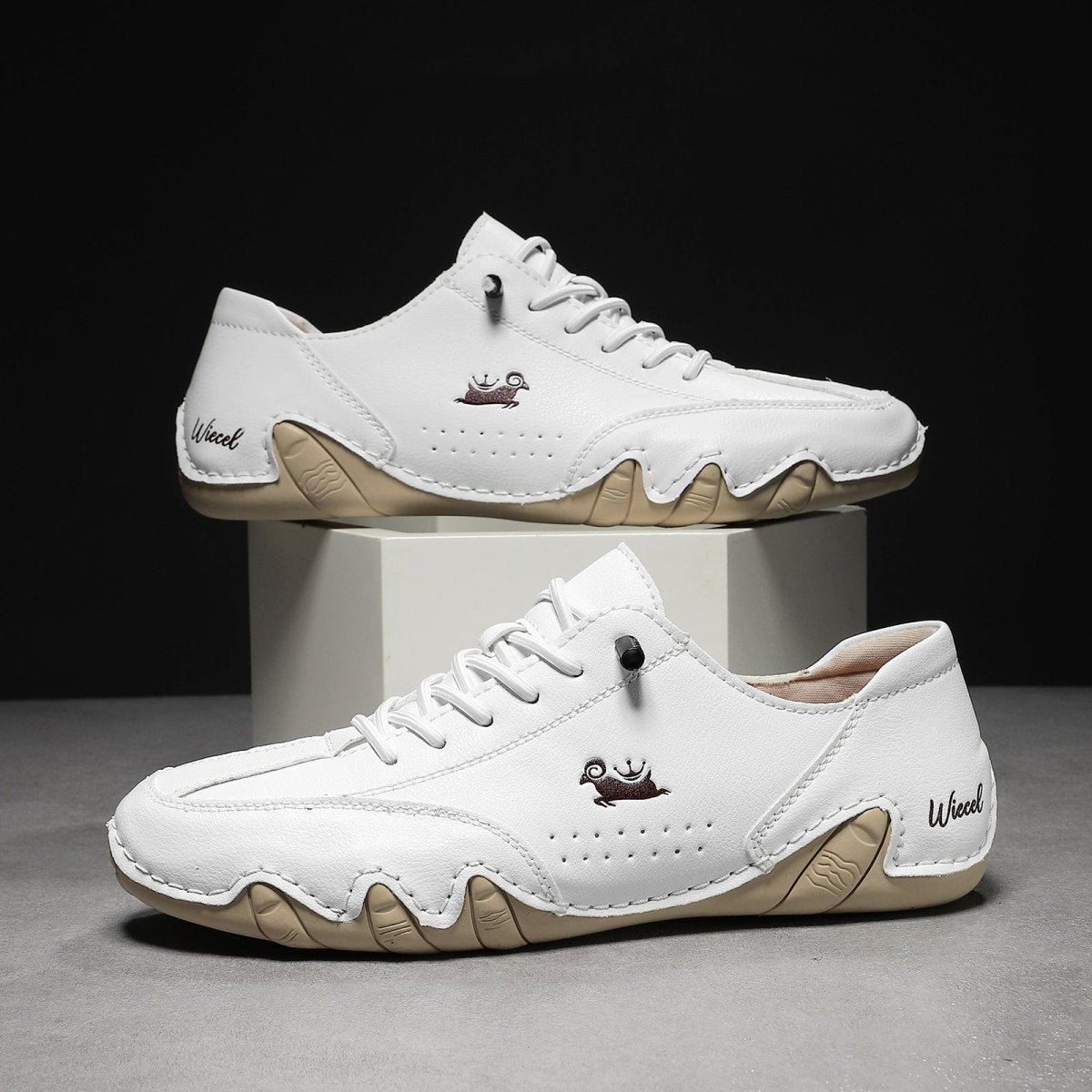 Wiecel™ - Ultra - bequemer Barfußschuhe aus Leder Barfußschuhe