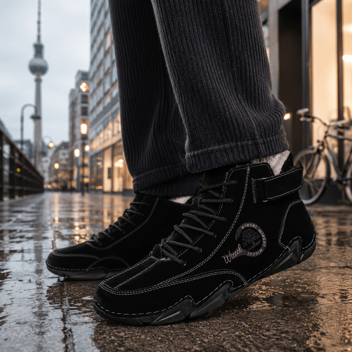 Wiecel™ - Wasserdichte Barfußschuhe aus Leder Barfußschuhe