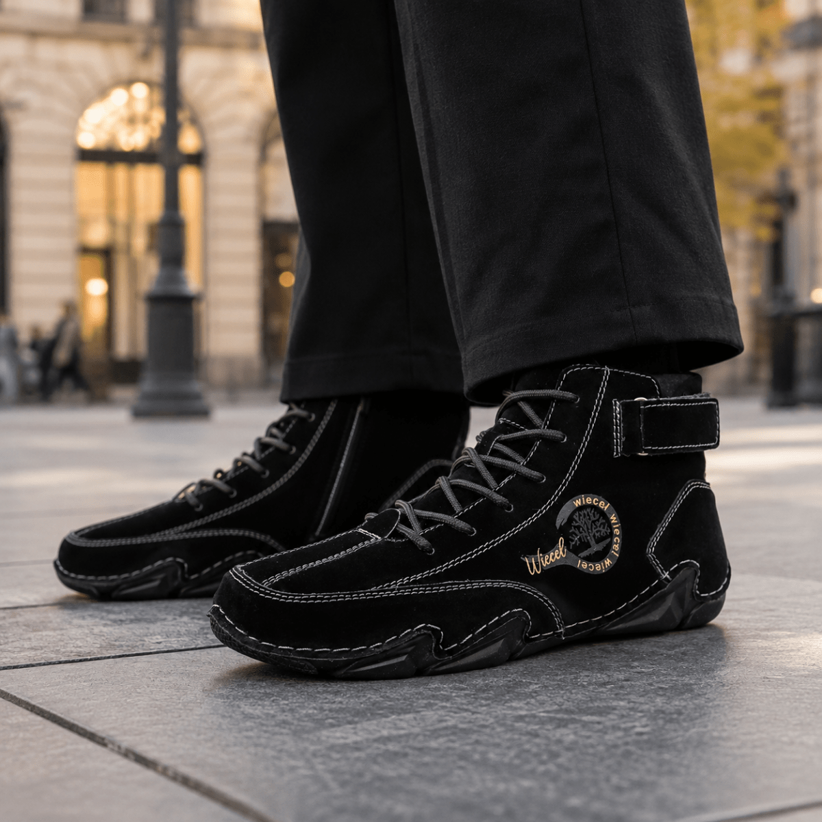 Wiecel™ - Wasserdichte Barfußschuhe aus Leder Barfußschuhe