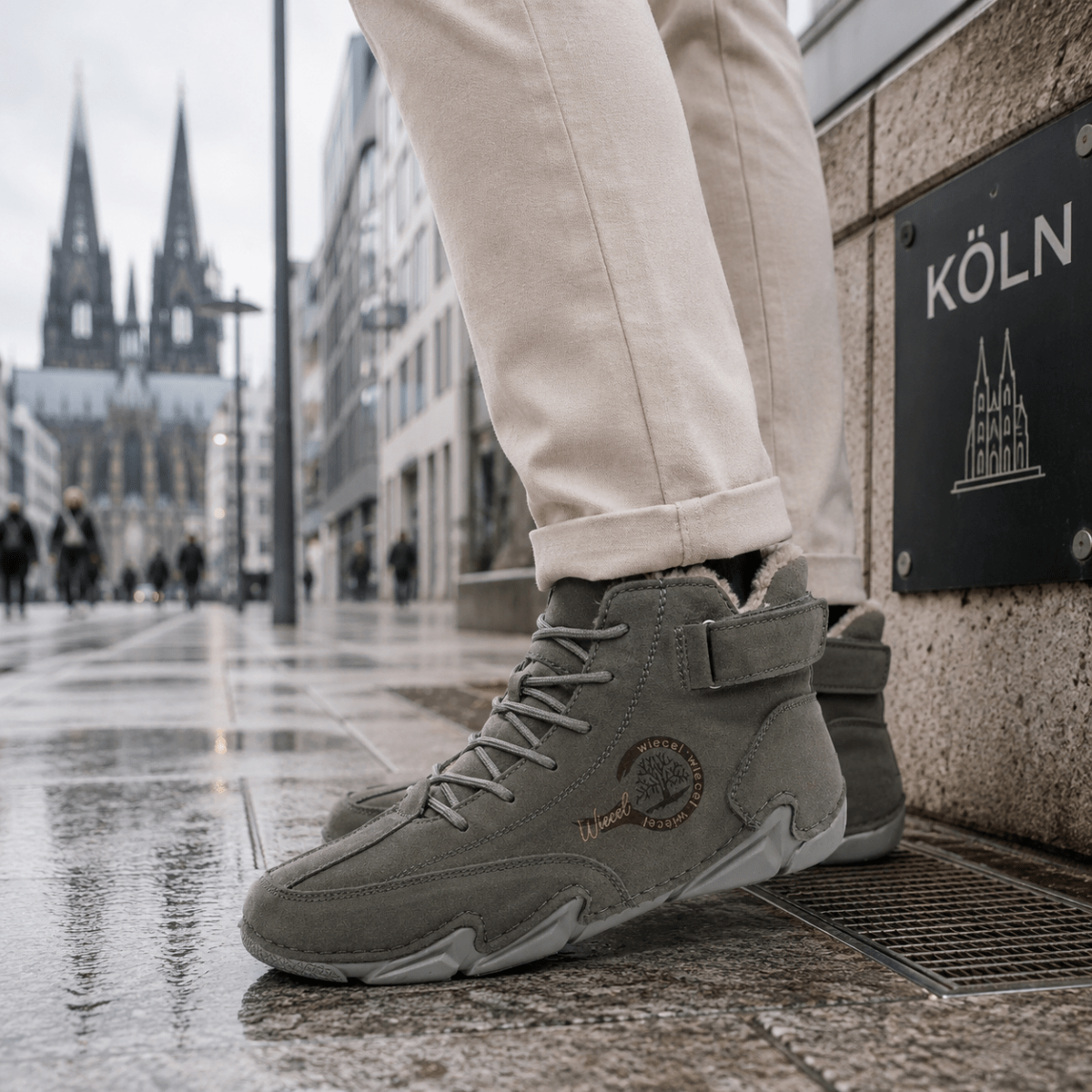 Wiecel™ - Wasserdichte Barfußschuhe aus Leder Barfußschuhe